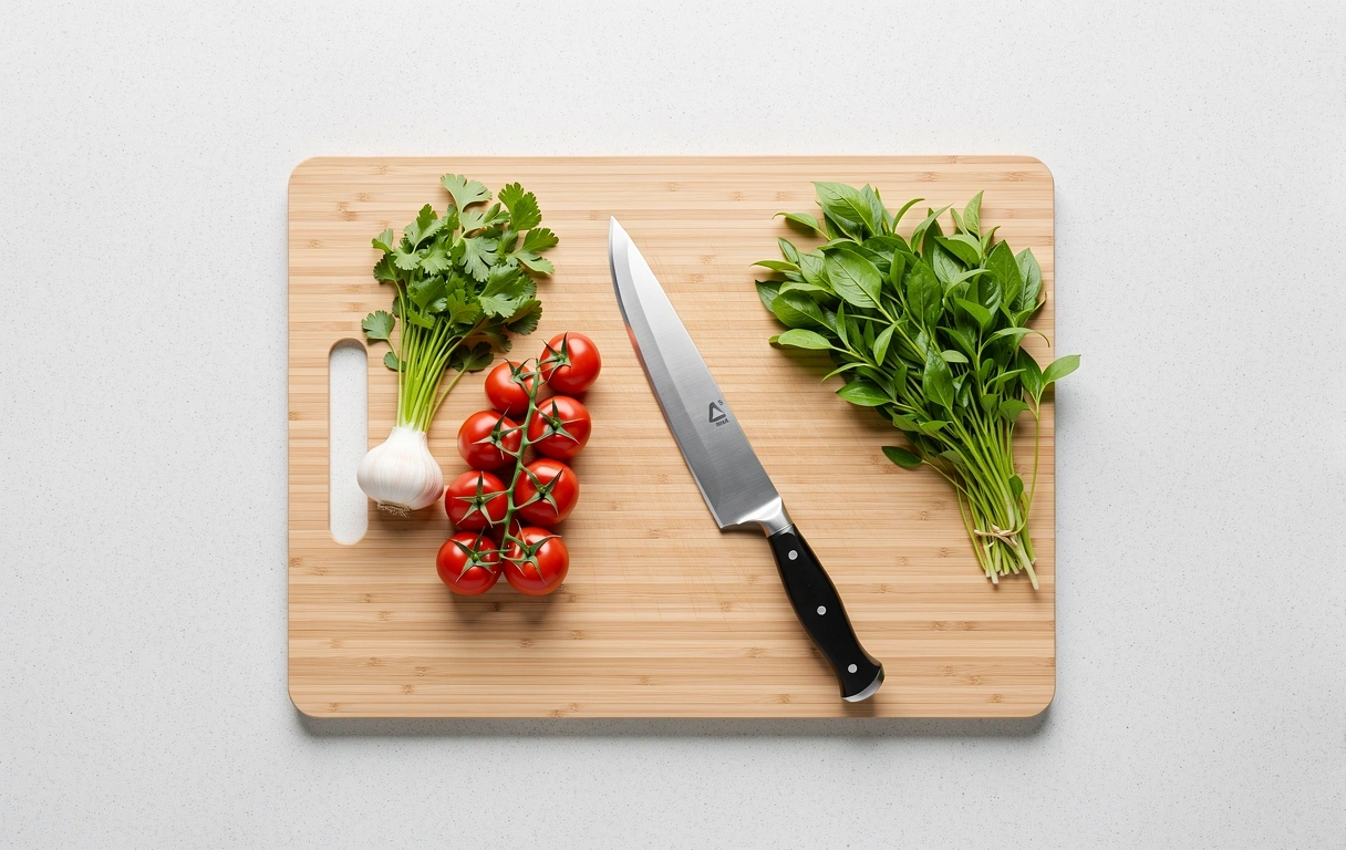 Vorbereitung für gesundes Kochen